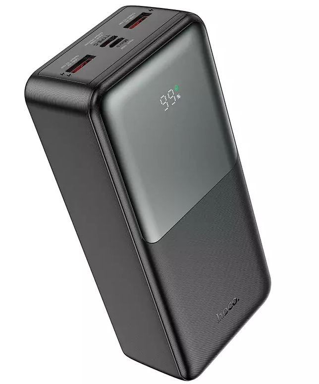Внешний аккумулятор Powerbank HOCO J136B Sirui, 30000mAh черный