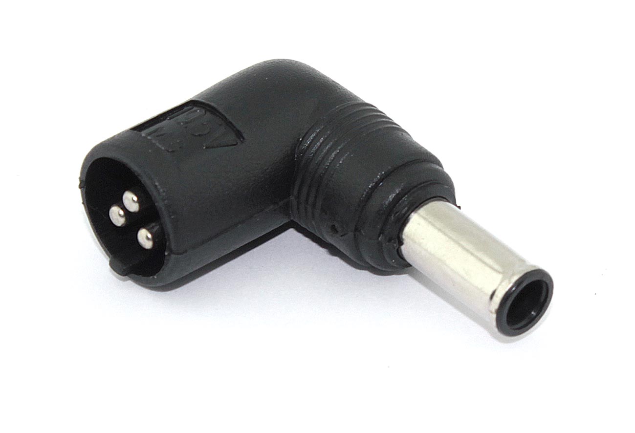 Переходник для ноутбуков Sony 6.0х4,4 19.5V с 3-контактным разъемом