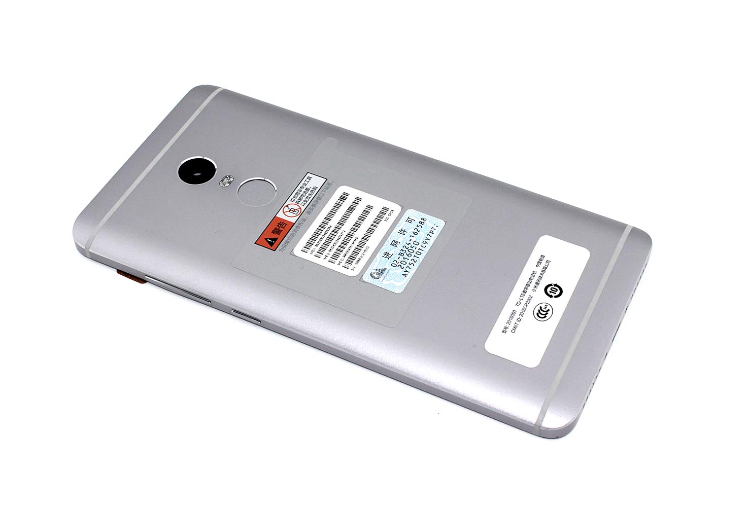 Задняя крышка для Xiaomi Redmi Note 4 серая