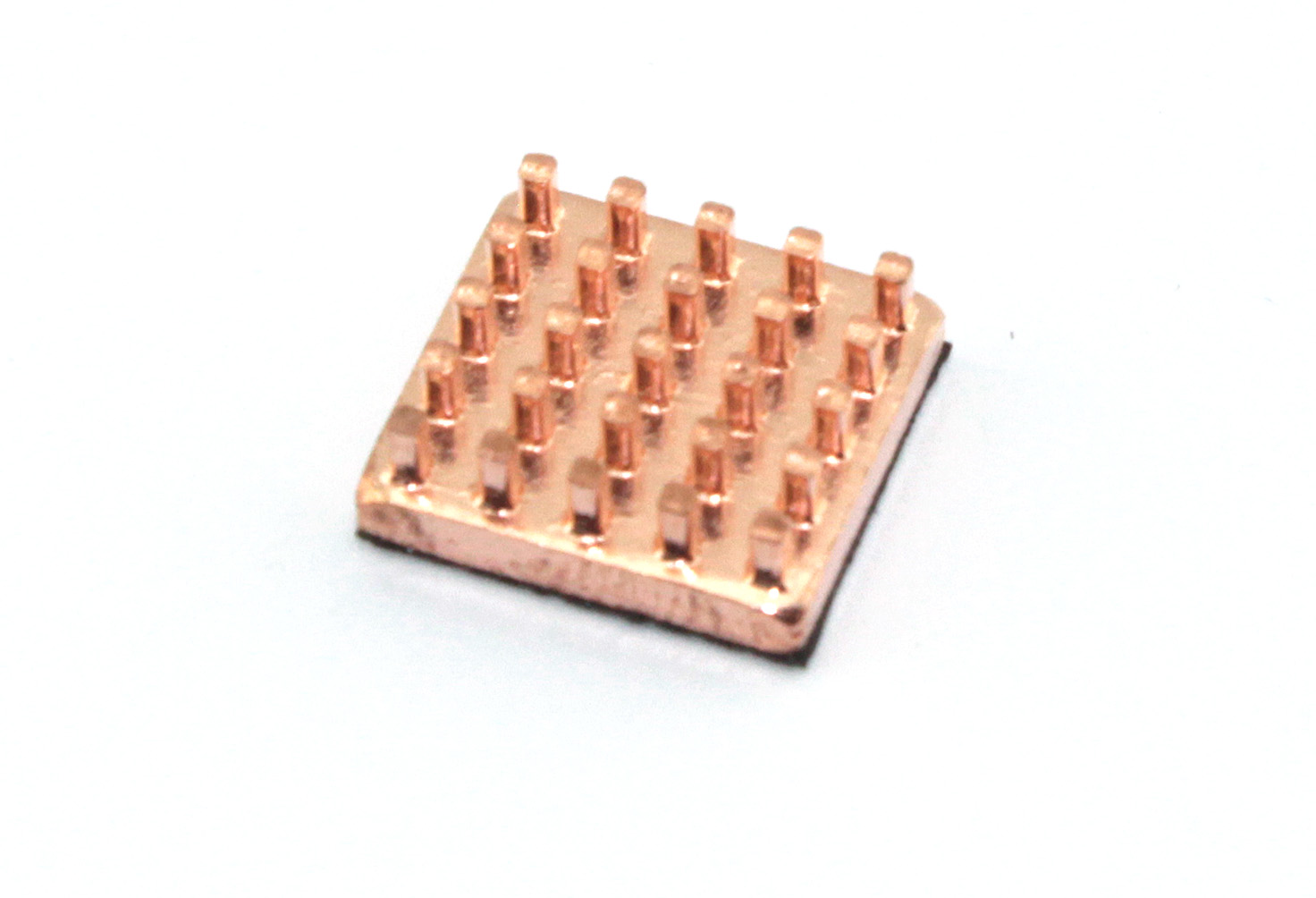 Медный радиатор 13х12х4мм с термоскотчем 3M 9448A