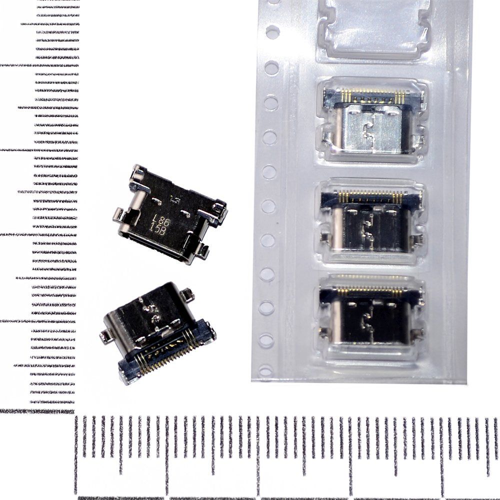 Системный разъем LG H845/G5 (Type-C) orig Factory (5шт)