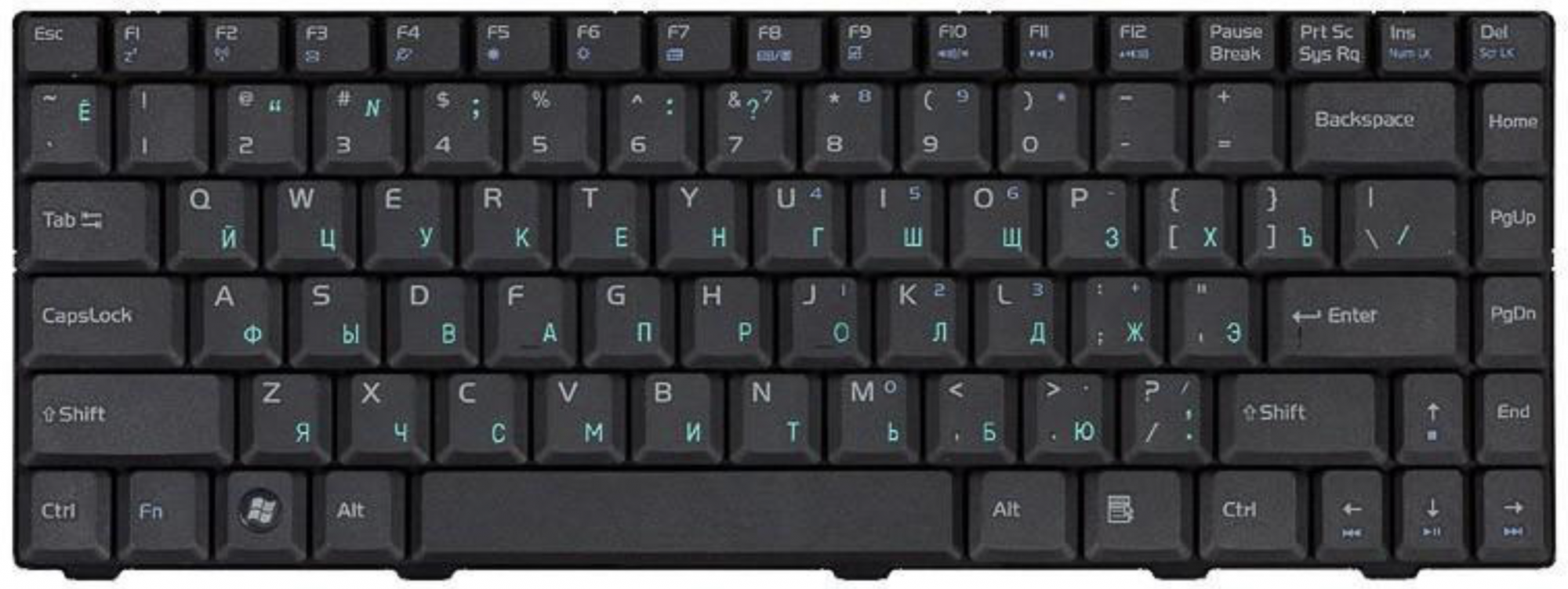 Клавиатура ASUS F83SE OEM