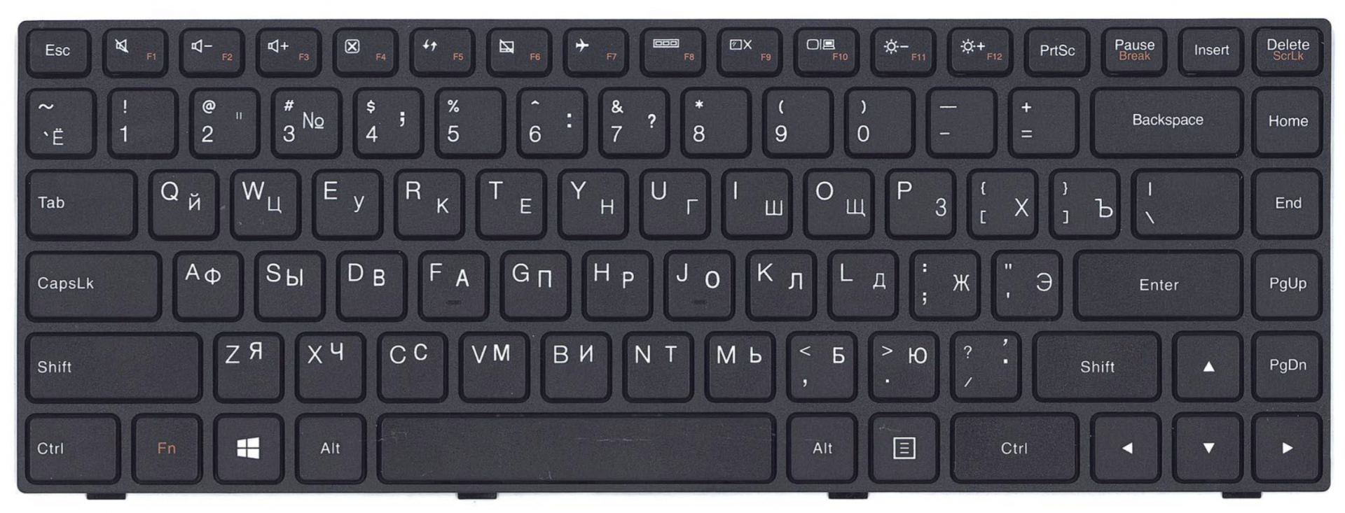 Клавиатура Lenovo IdeaPad 100-14IBY OEM