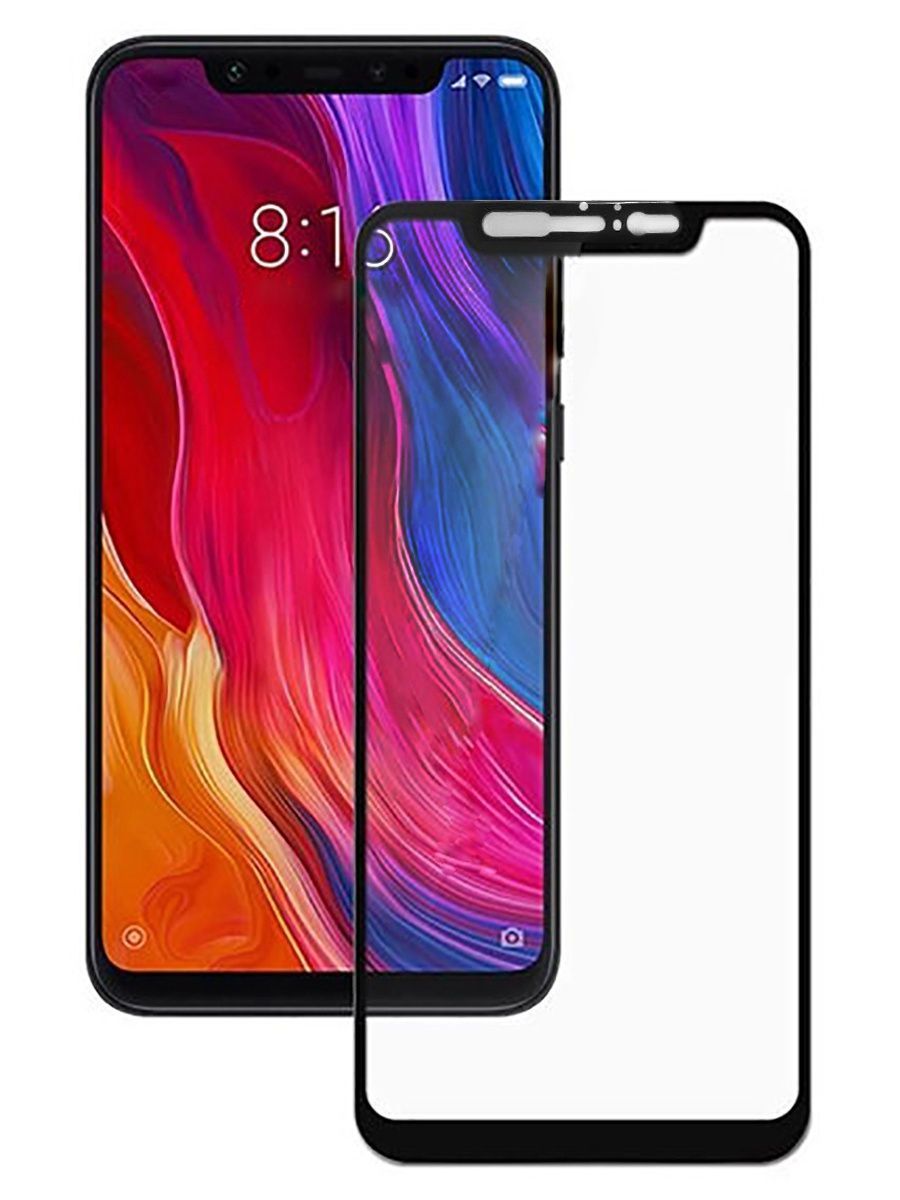 Защитное стекло 5D во весь экран Xiaomi Mi 8