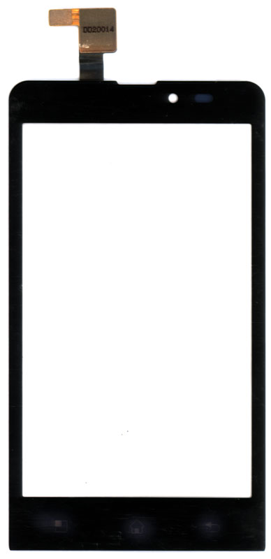 Сенсорное стекло (тачскрин) для LG OPTIMUS LTE Tag черное