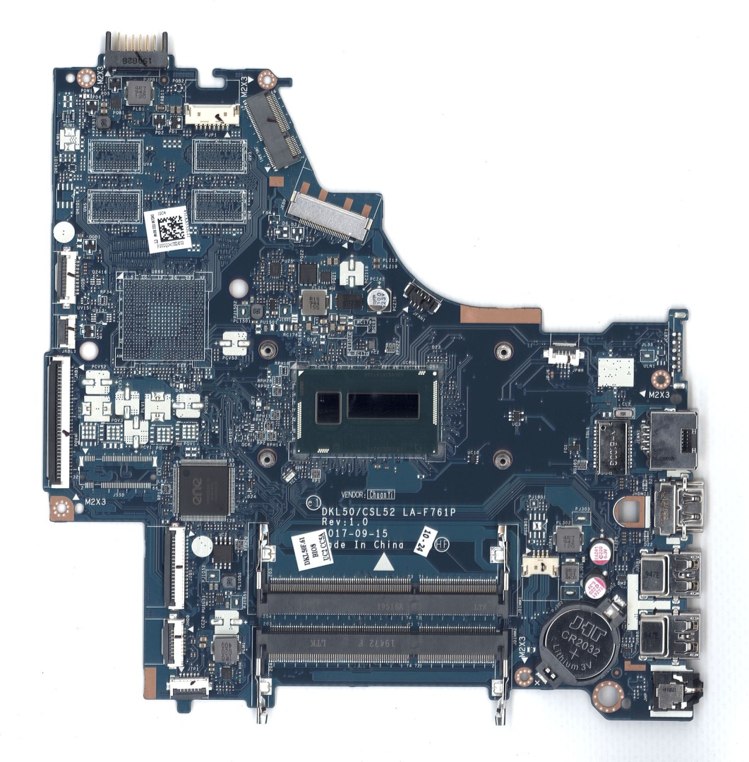 Материнская плата LA-F761P HP 250 G6 15-BS i3-5005U UMA