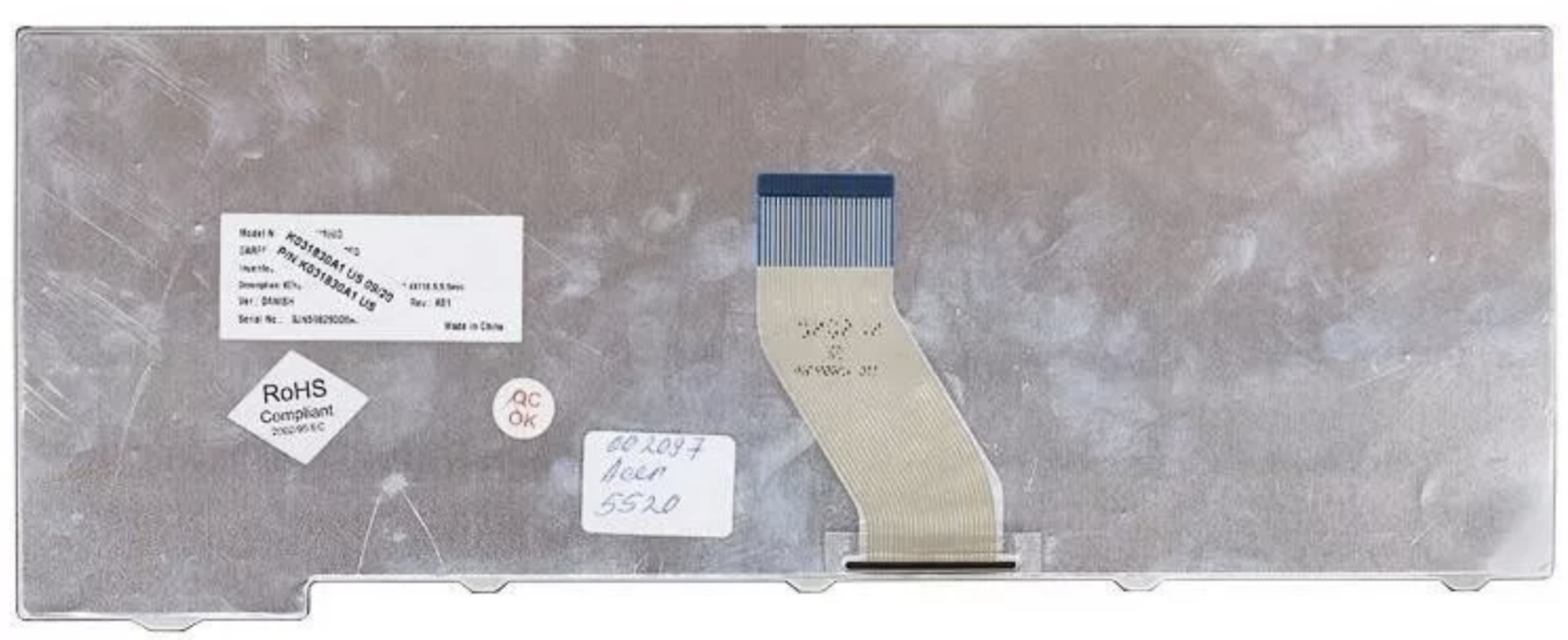 Клавиатура Acer Aspire 5235 белая, OEM