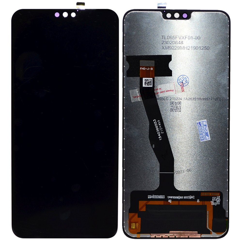 Дисплей Honor 8X 6,5" + тачскрин черный HQ