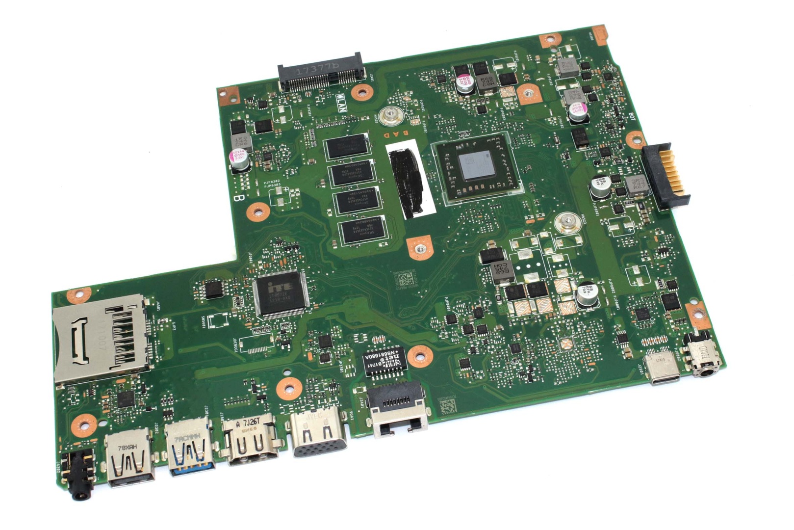 Материнская плата для Asus X540YA 4Gb/E1-6010 донор компонентов