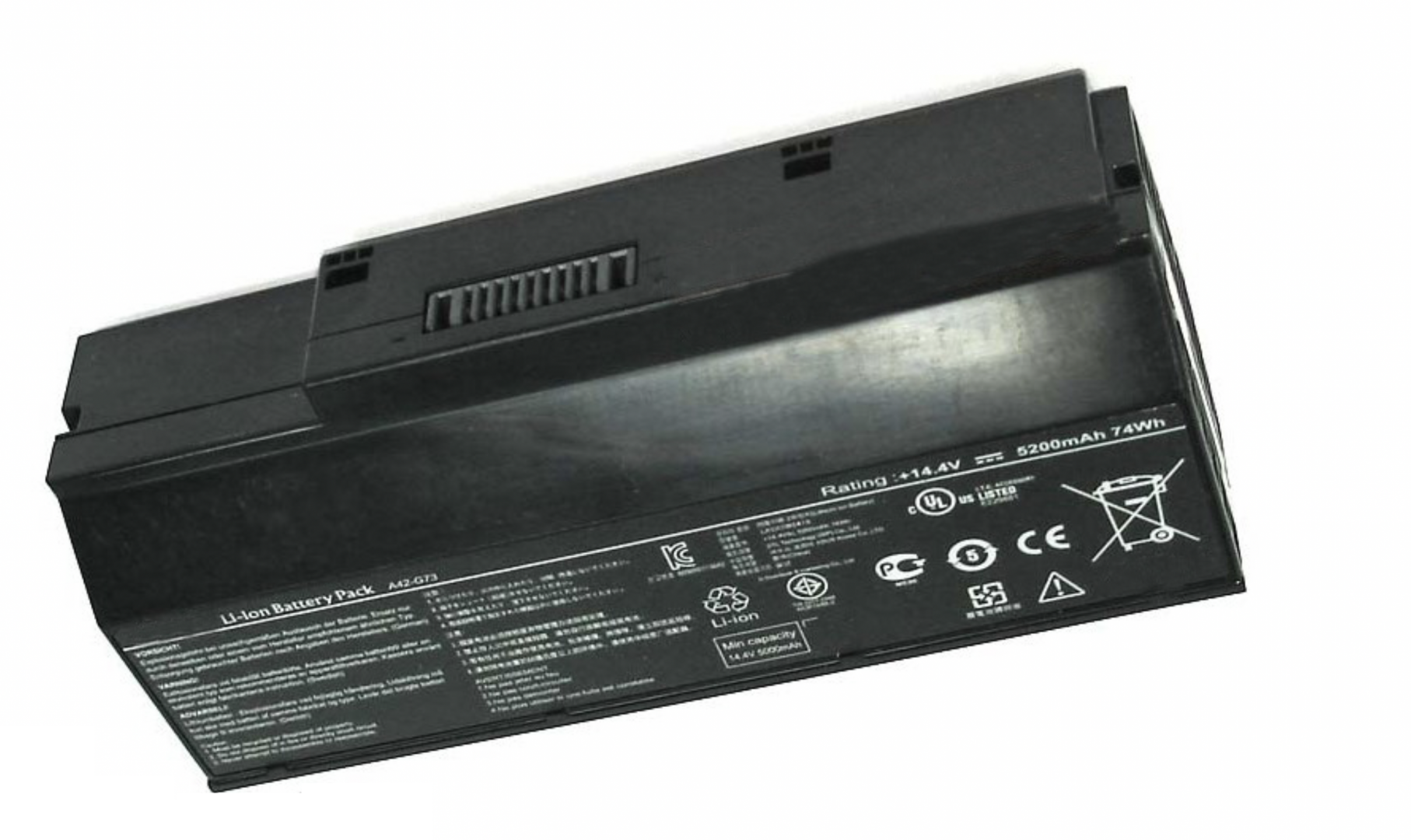 Аккумулятор ASUS G73JW 14.4V, 74Wh, Original