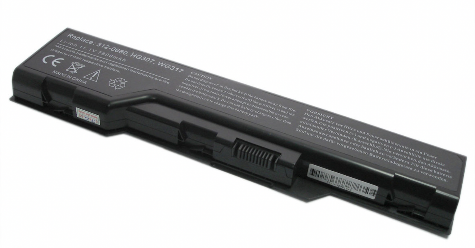 Аккумулятор DELL XPS M1730 11.1V, 7800mAh, OEM