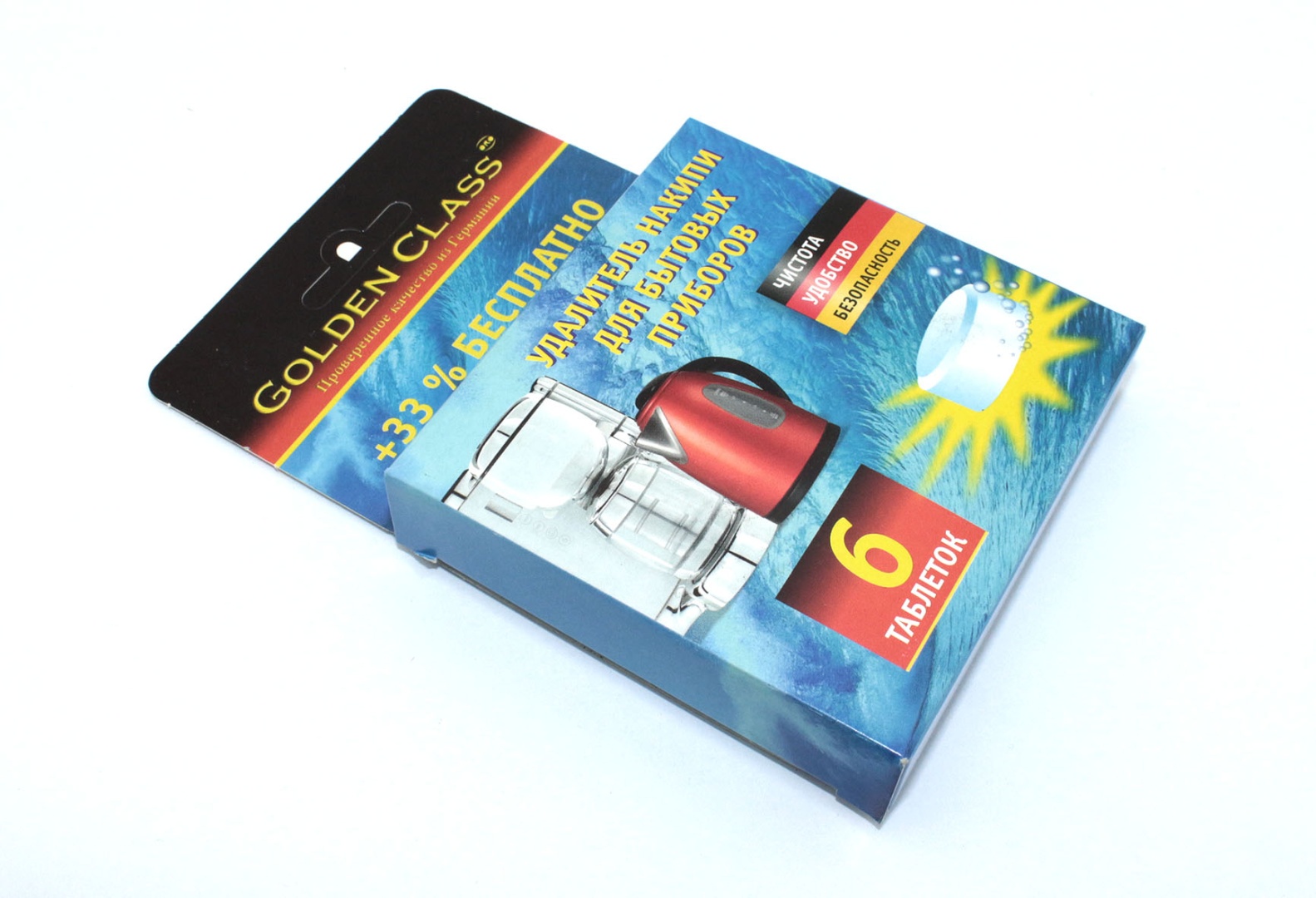 Таблетки для удаления накипи ORO 6 шт. по 16 г