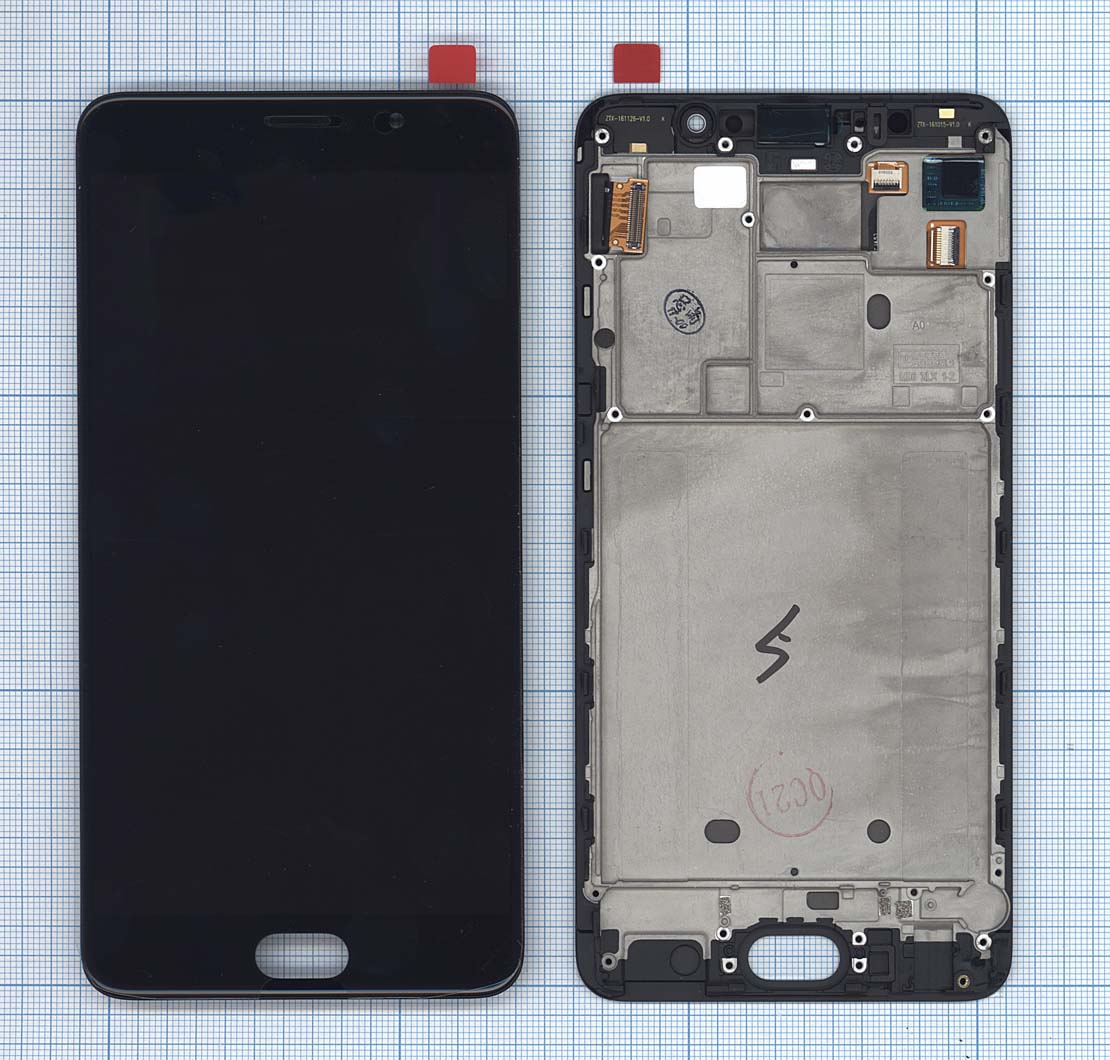 Дисплей для Meizu Pro 6 Plus черный