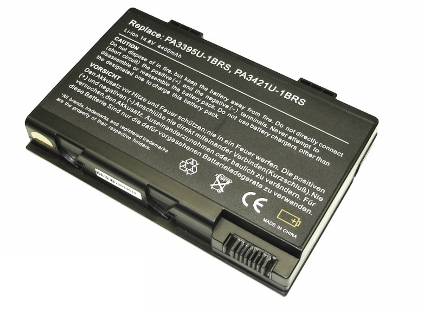 Аккумулятор Toshiba Satellite M30X 14.8V, 4400mAh, OEM