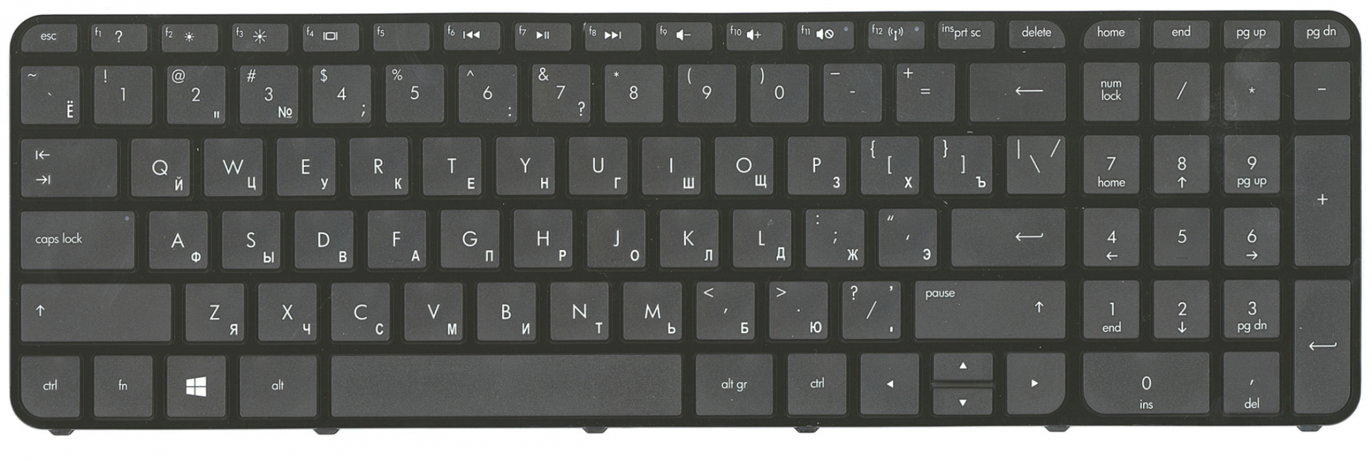 Клавиатура HP Pavilion Ultrabook 15-b004 OEM