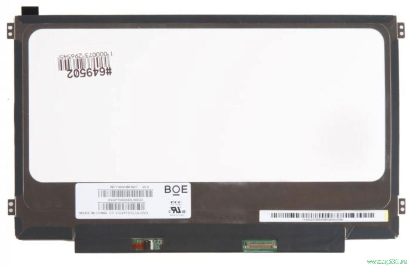 Матрица 11.6" Slim LED 30pin HD TN матовая уши вбок