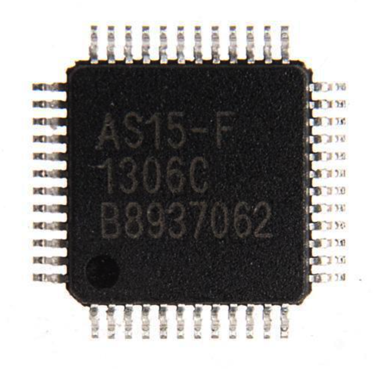 AS15-F, TFT-LCD 14+1 канальный гамма-буфер, TQFP-48