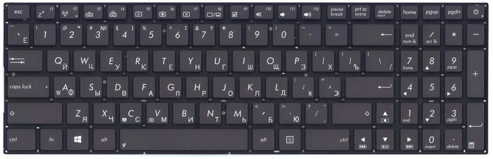 Клавиатура ASUS UX52VS OEM