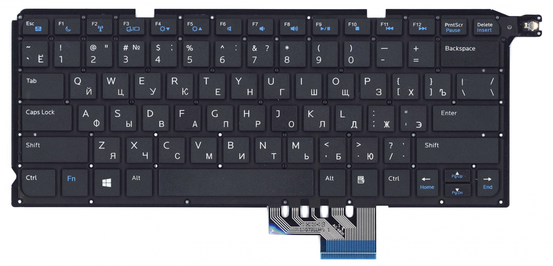 Клавиатура DELL Vostro V5480 без рамки, OEM