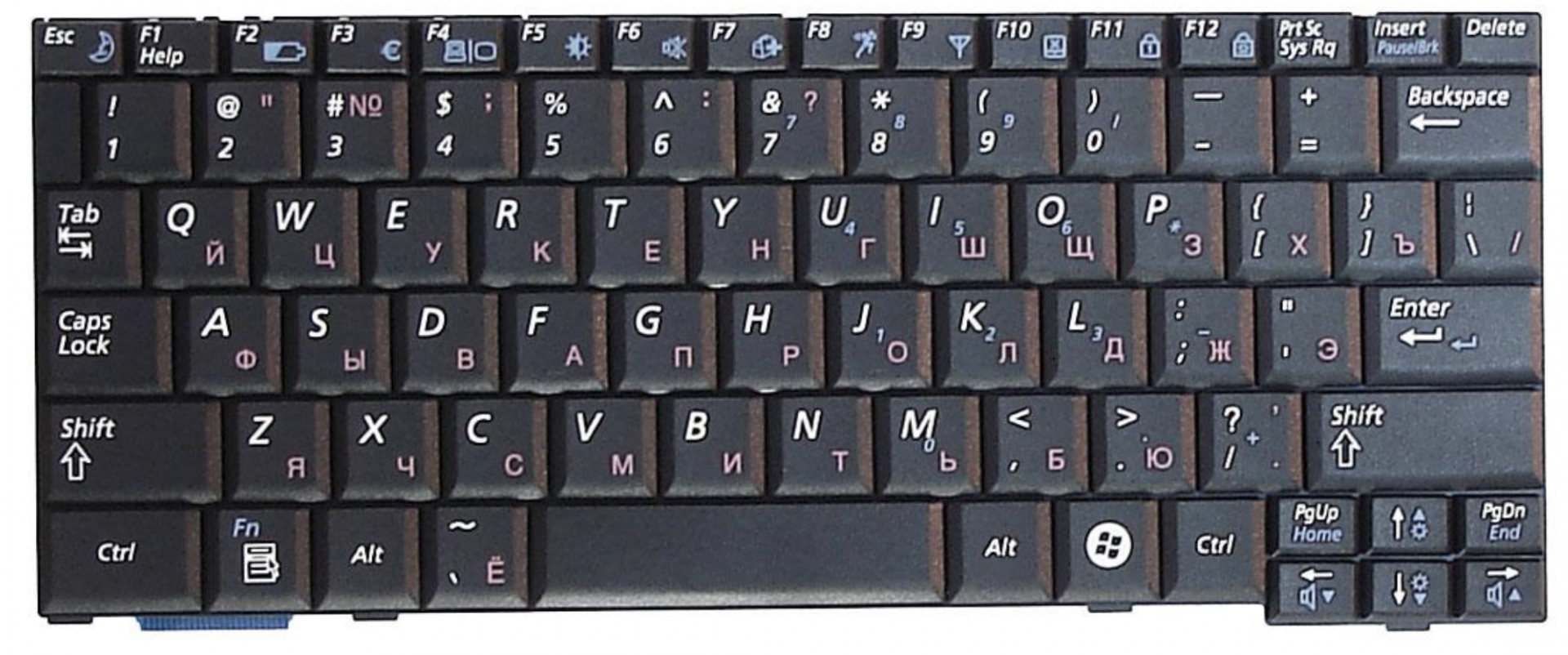 Клавиатура Samsung NC20 OEM