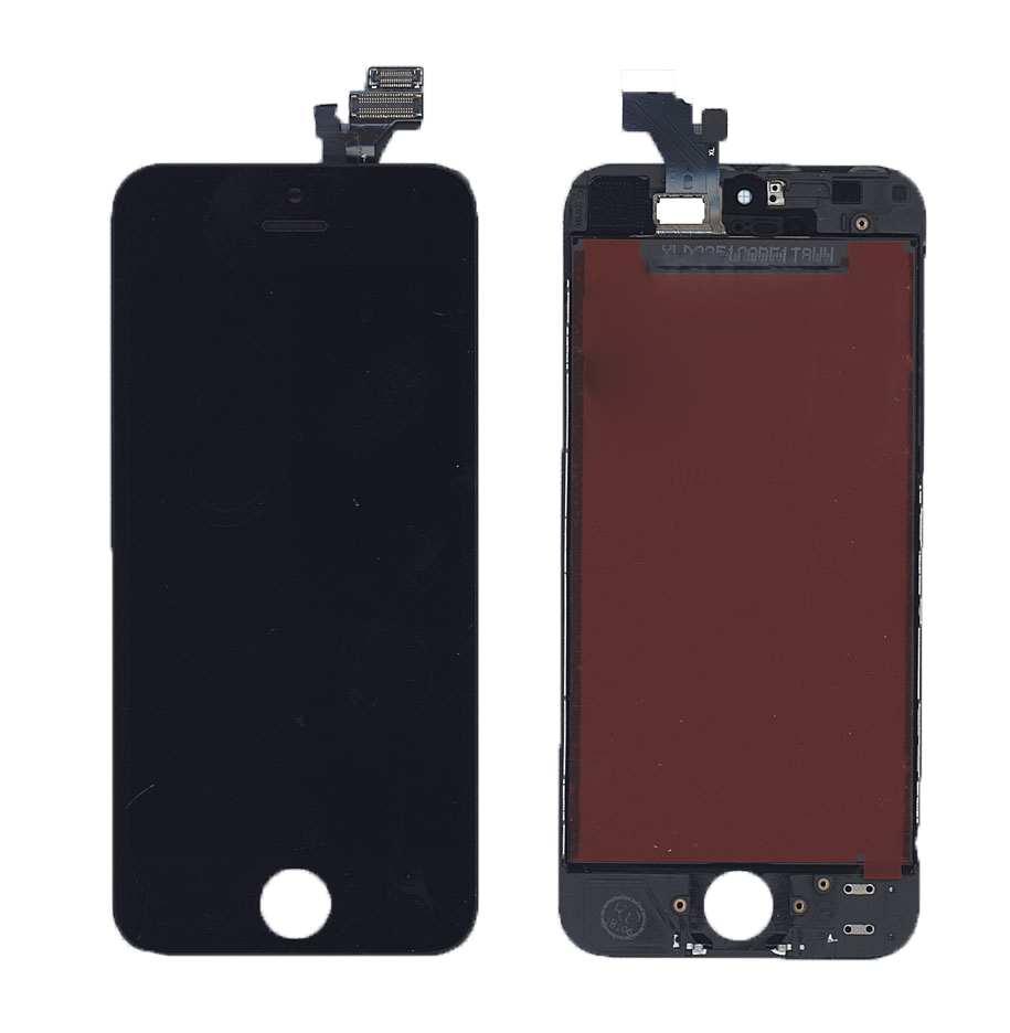 Дисплей для iPhone 5 в сборе с тачскрином (LT) черный
