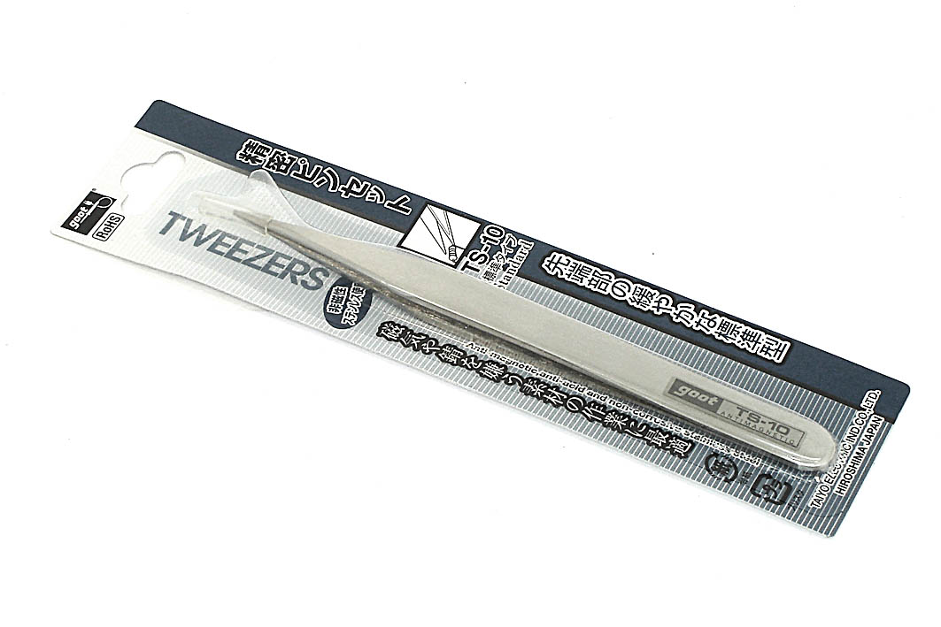 Пинцет Goot TS-10 прямой 120мм