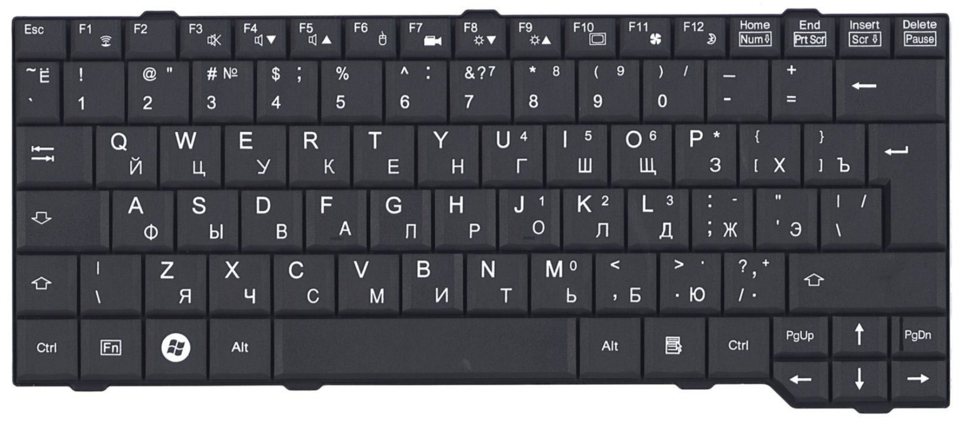 Клавиатура Fujitsu-Siemens Amilo PA3575 OEM