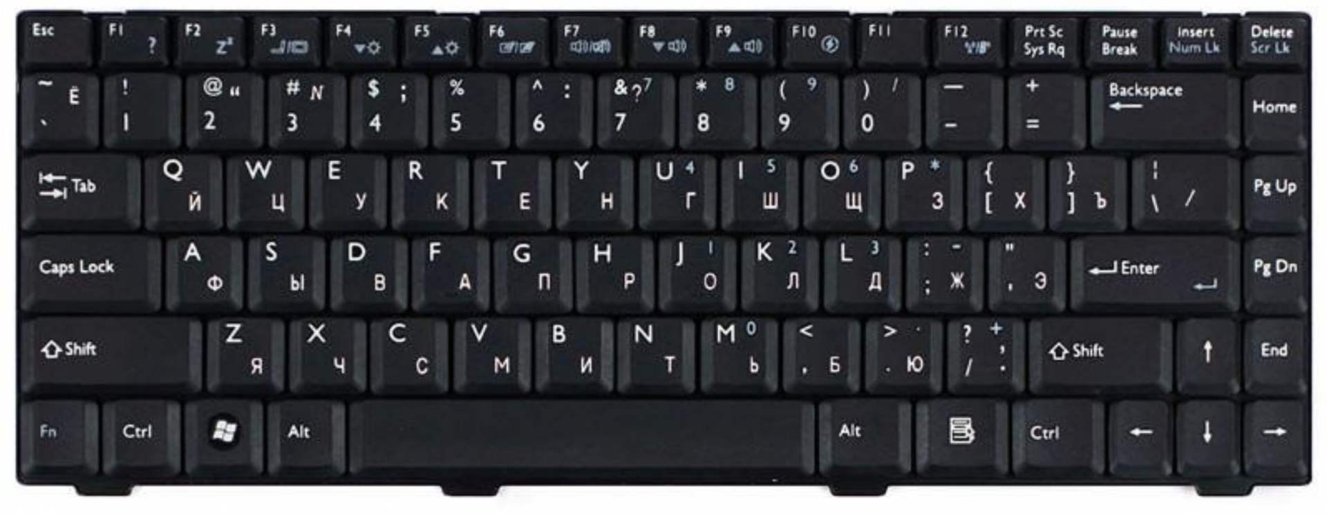 Клавиатура Benq Joybook R43 OEM