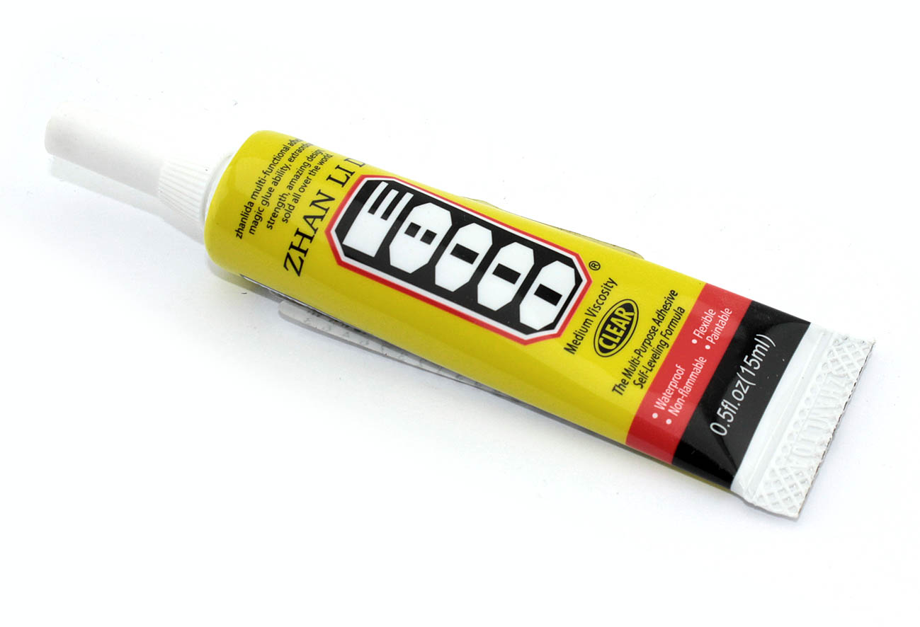 Клей Zhanlida E-8000 прозрачный 15мл 10 шт