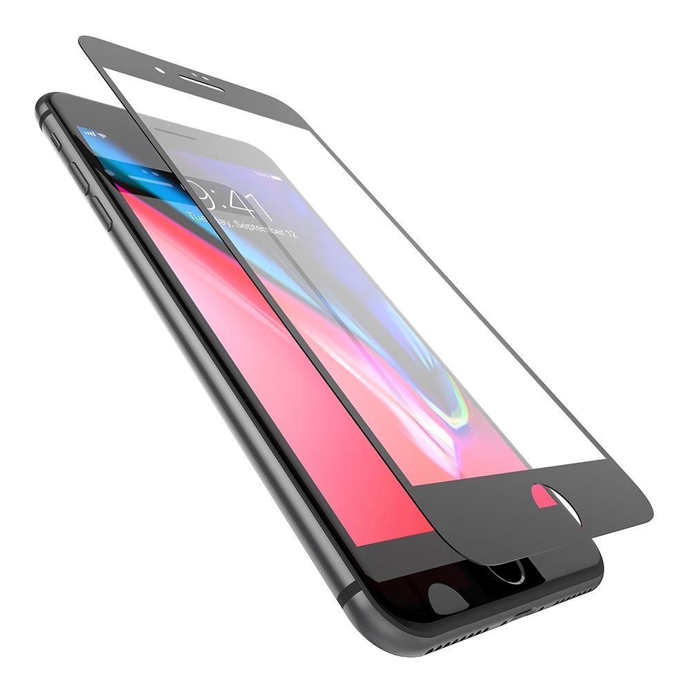 Защитное стекло iPhone 7 Plus/8 Plus DOTFES E04 2,5D Full Cover черное /в упаковке/
