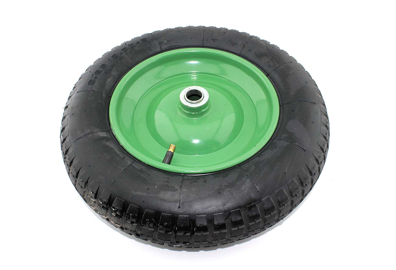 Колесо для тачки 3.25-8х20мм (пневматическое), D360 мм
