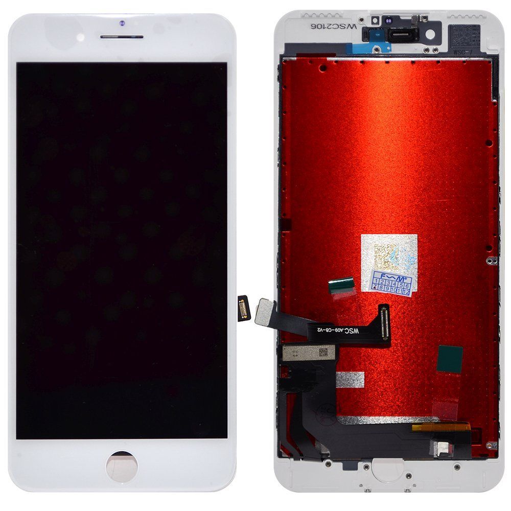 Дисплей iPhone 7 Plus + тачскрин + рамка белый Xiongmao