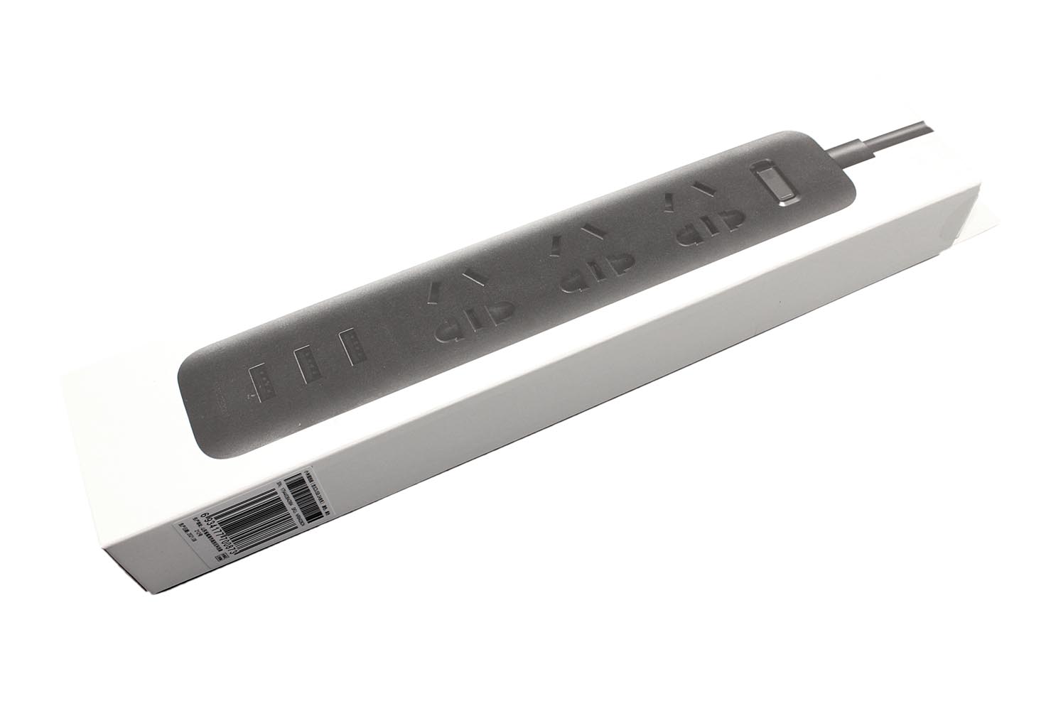 Сетевой удлинитель Xiaomi Power Strip (with 3 USB Port), черный