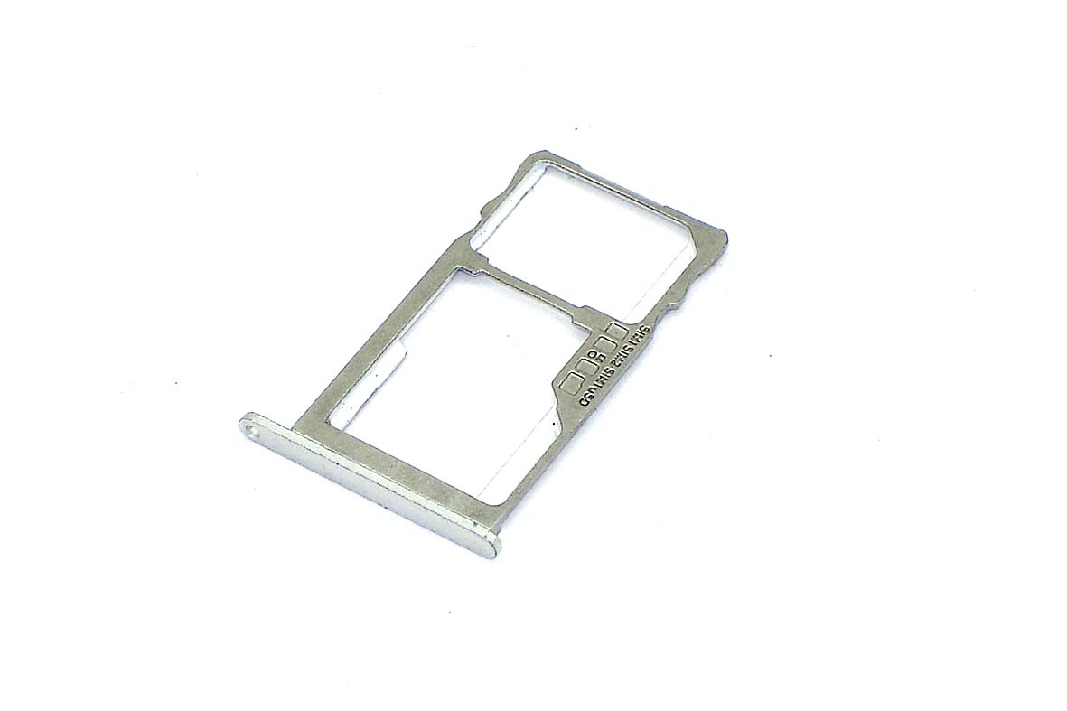 Лоток для SIM-карты Meizu M3 Note серебристый