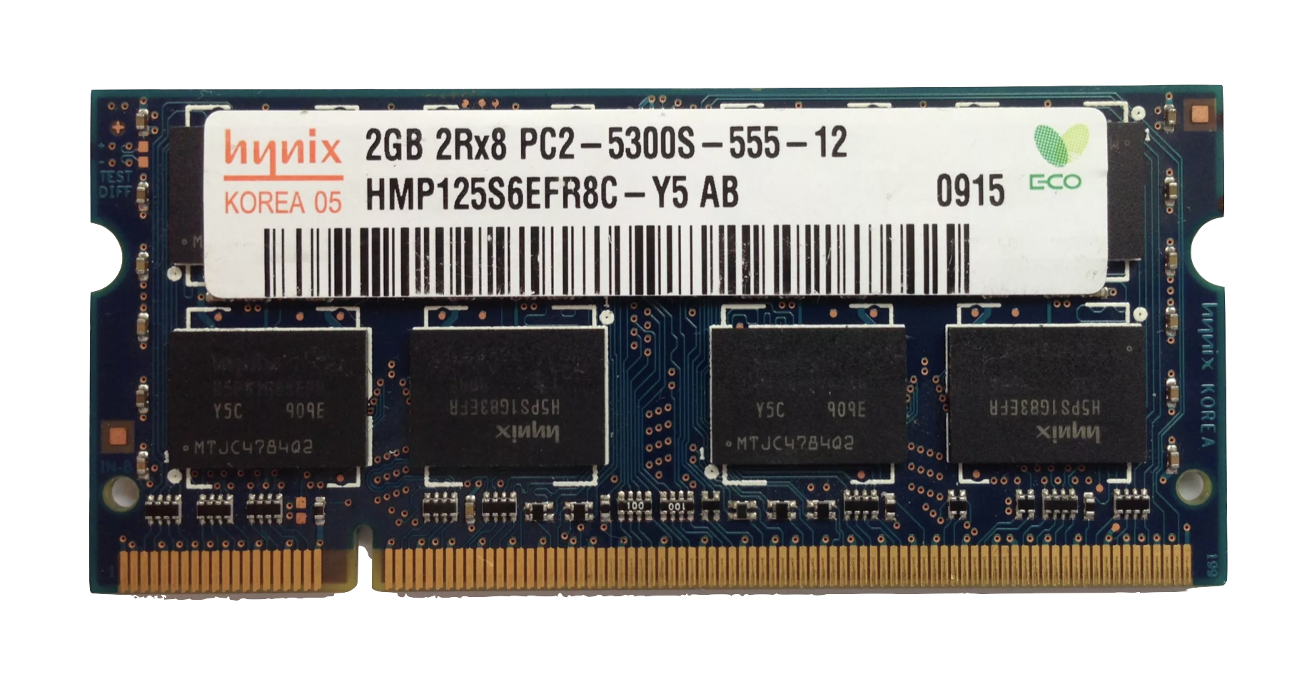Оперативная память SO-DIMM Sk-Hynix DDR2 2gb 5300 667Ггц