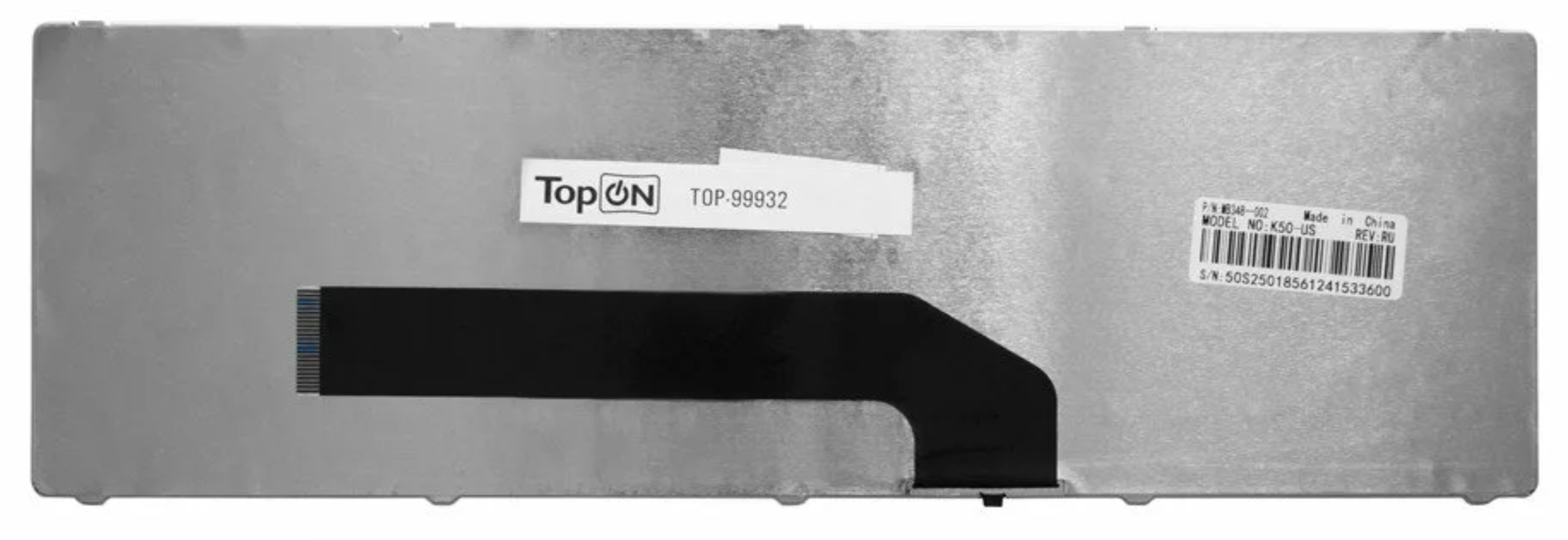 Клавиатура ASUS K50AD глянцевая, с рамкой, OEM