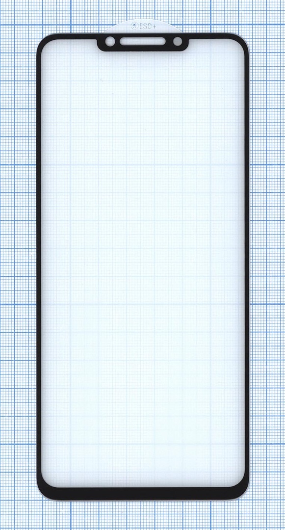 Защитное стекло "Полное покрытие" Huawei Nova Y91 черное