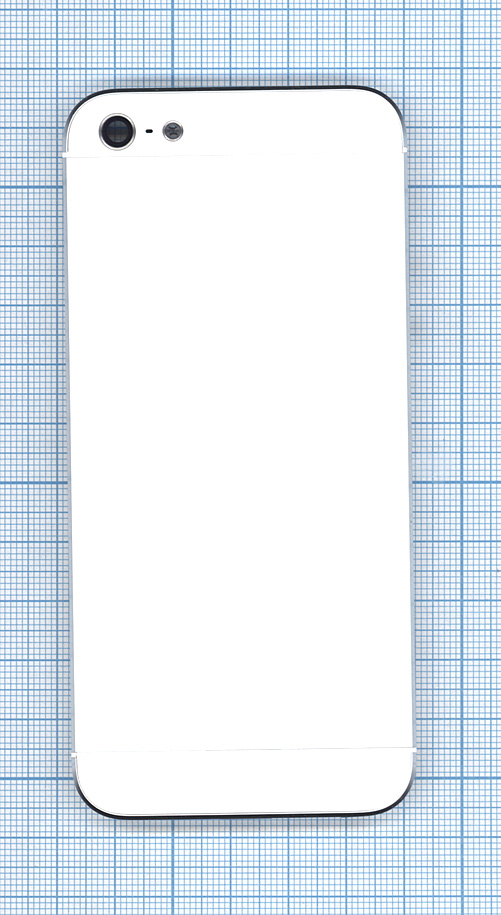 Задняя крышка для iPhone 5 белая