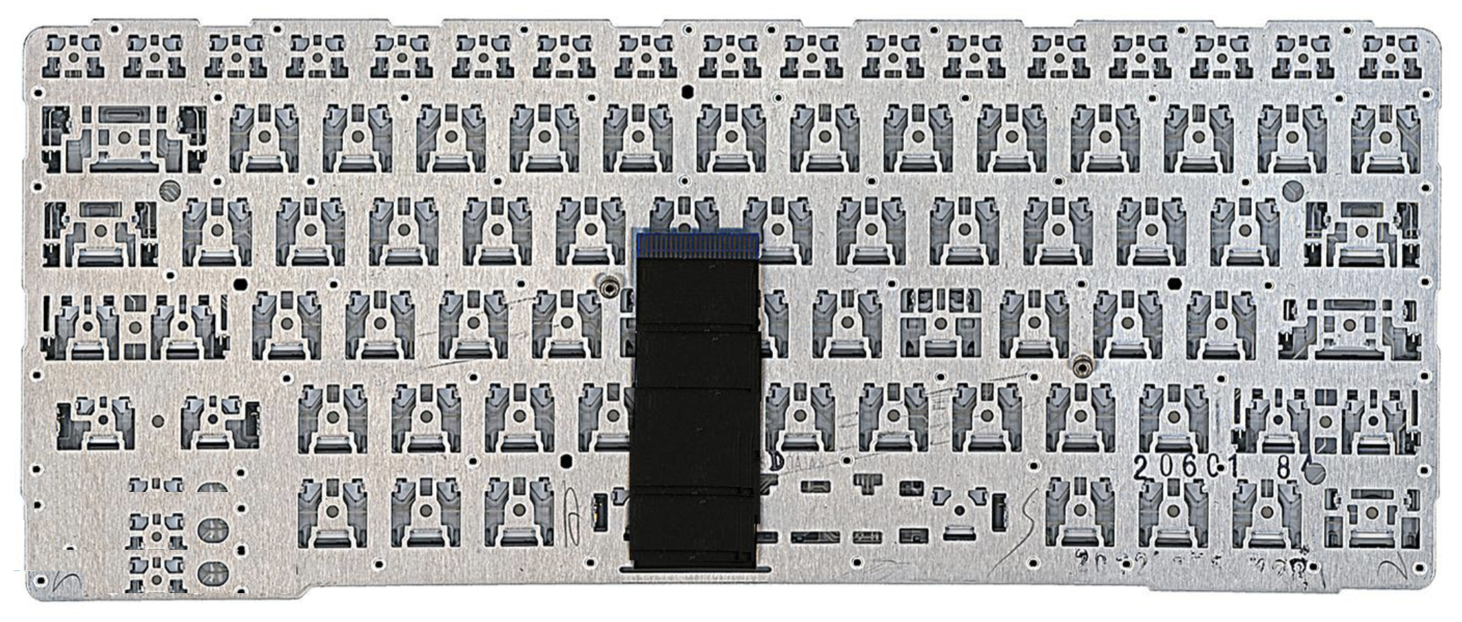 Клавиатура Sony VAIO SVE14A3M2R серебристая, без рамки, OEM