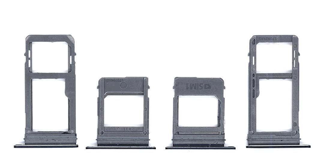 Лоток для SIM-карты Samsung Galaxy A5 (A520F) -2 SIM черный