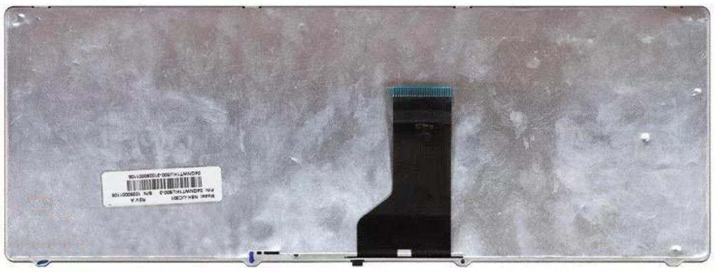 Клавиатура ASUS K43 с рамкой, глянцевая, OEM