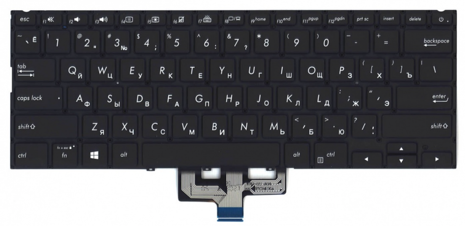 Клавиатура Asus ZenBook UM433IQ OEM