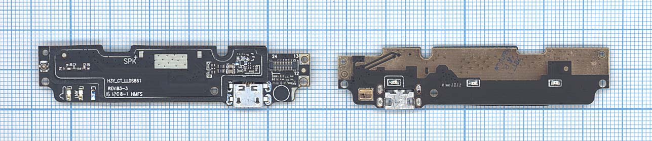 Плата разъема питания с микрофоном для Xiaomi Redmi Note 2