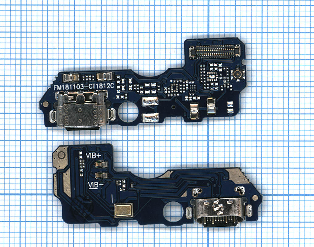 Плата разъема питания для Meizu X8