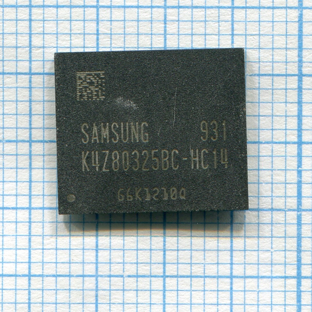 Видеопамять GDDR6 K4Z80325BC-HC14 19г. с разбора
