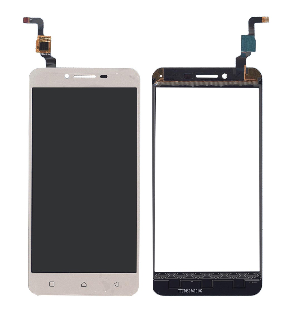 Сенсорное стекло (тачскрин) для Lenovo Vibe K5 (A6020A40) золотое