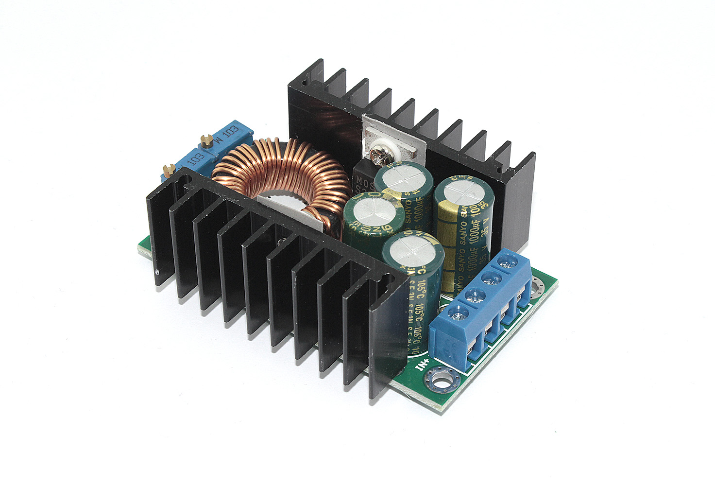 Понижающий преобразователь с регулятором тока XL4016