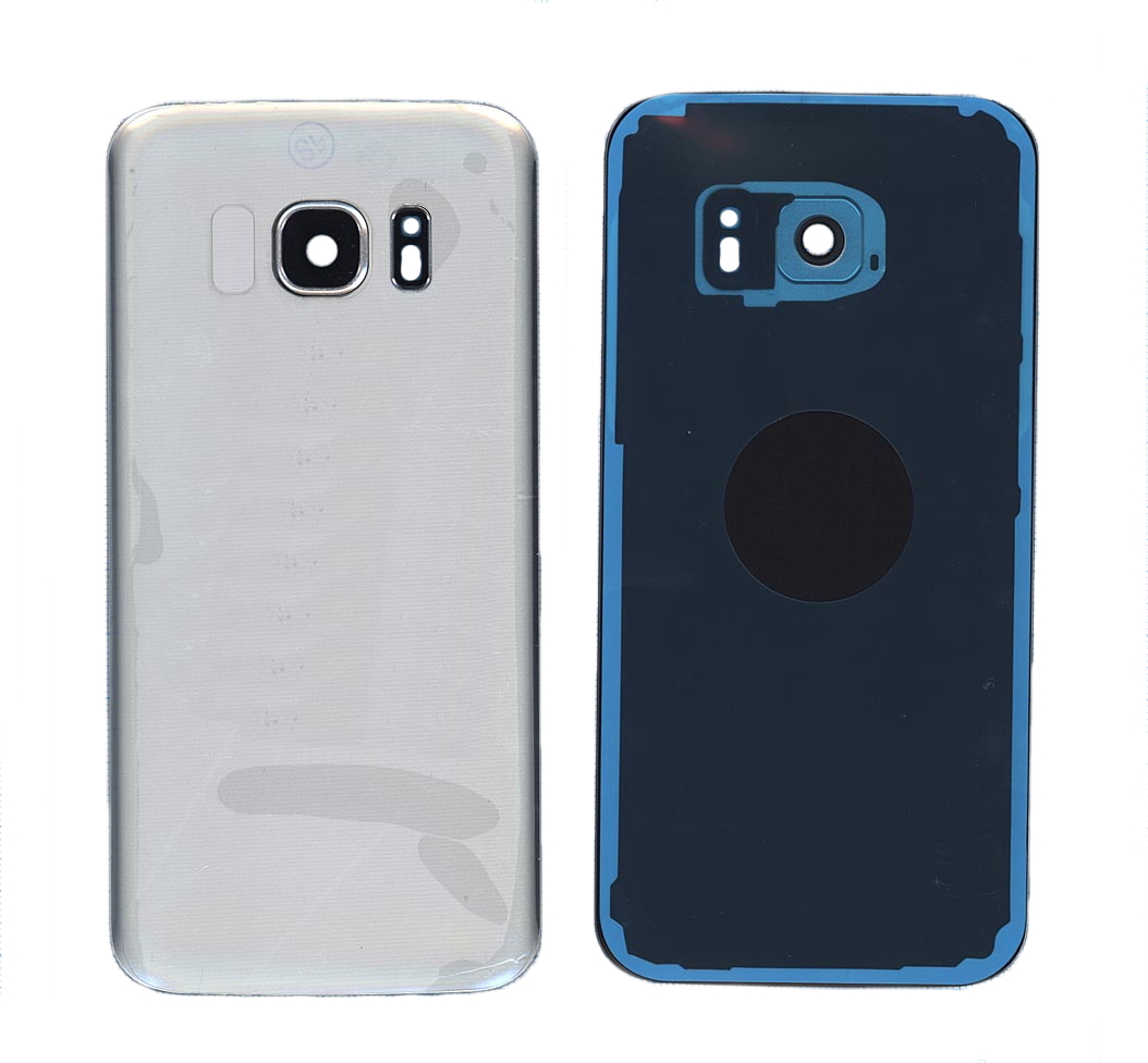 Задняя крышка для Samsung G930F Galaxy S7 серебристая