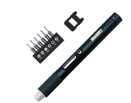 Отвертка электрическая с набором бит Jakemy JM-Y05