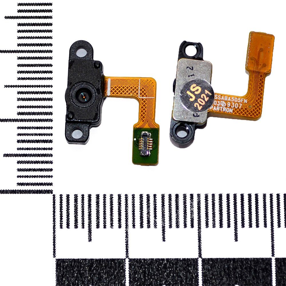 Шлейф Samsung SM-A505F/Galaxy A50 + сканер отпечатка пальцев orig Factory